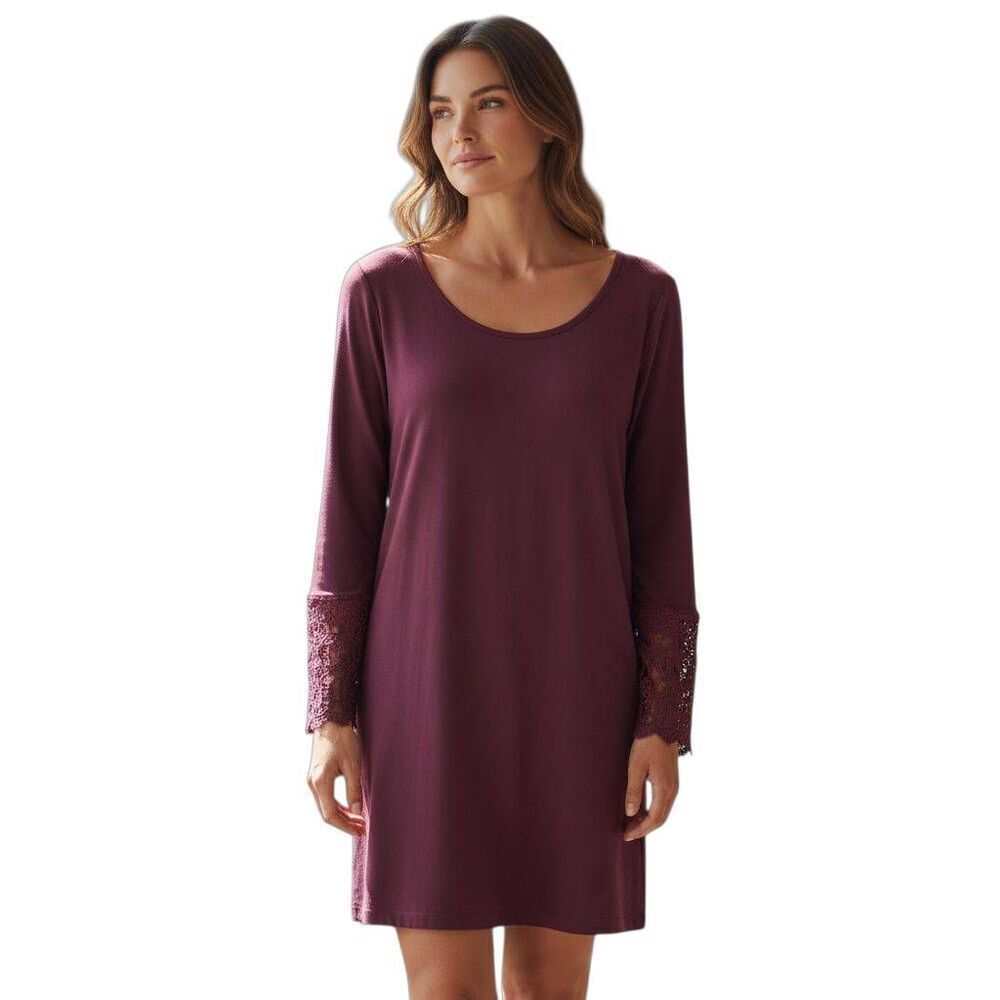 CHARMING CHARLIE PURPLE SHIFT DRESS SZ.L GUC.